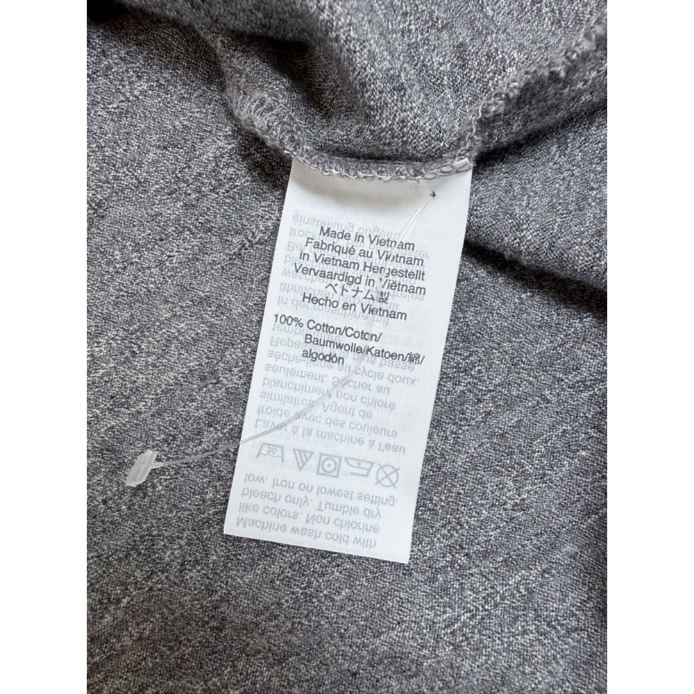 Madewell Turtleneck Top Women 3X Gray Long Sleeve Cotton Knit F7187 - Picture 4 of 8